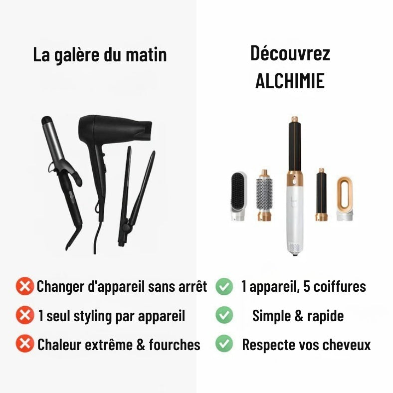ALCHIMIE™ - 5 en 1 Le secret de cheveux parfaits